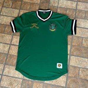 Box Lunch Harry Potter Slytherin Jersey Shirt Green Polyester